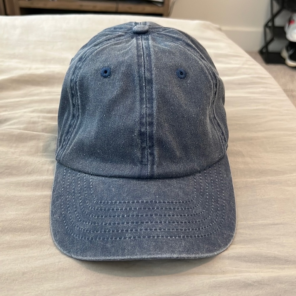 Up west denim strapback